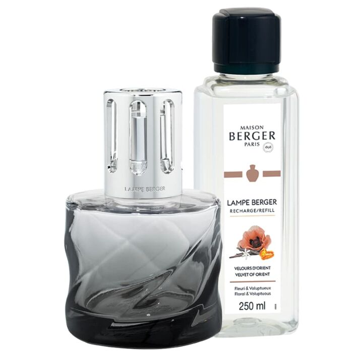 Maison Berger - Black Spiral Lampe Berger Gift Pack